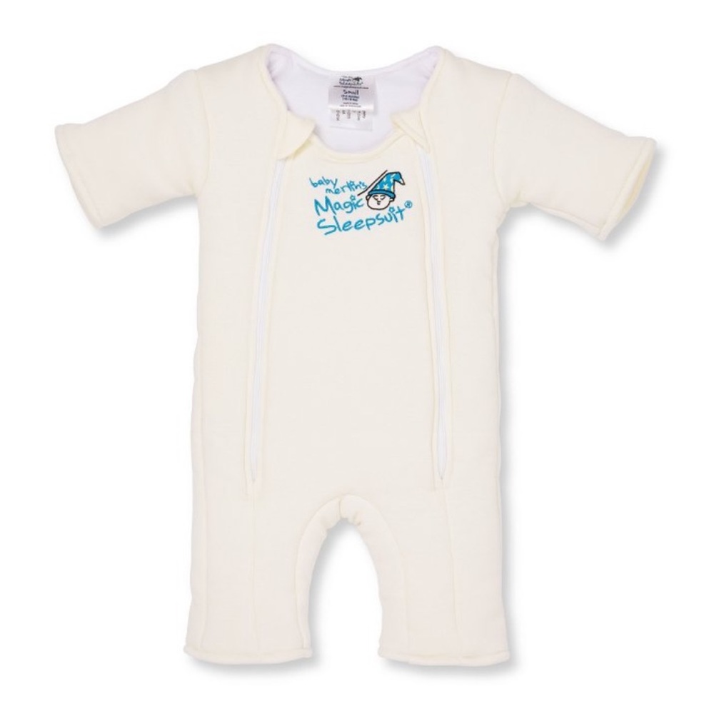 Merlin Magic Sleep Suit 3-6 months in off white EUC